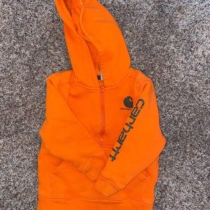 Toddler carhartt pull over hoodie
